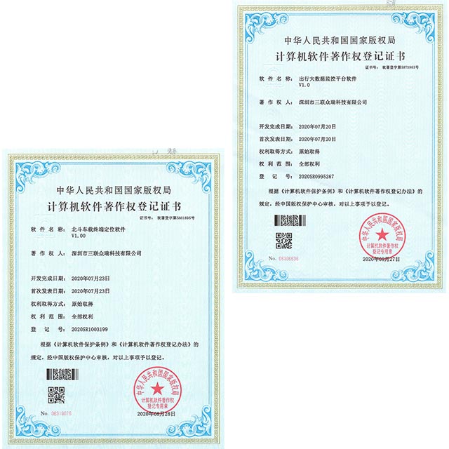 软件著作权证书